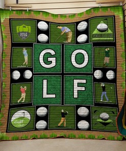 Golf 3 Quilt Bedding Set Bedroom Decor, Gifts for Family