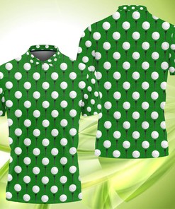 Golf Green Polo Shirt