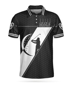 Golf Important Choices 3D All Over Printed Polo Shirt