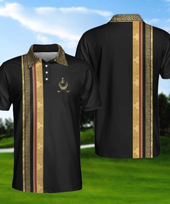 Golf King Luxury Baroque V2 Polo Shirt