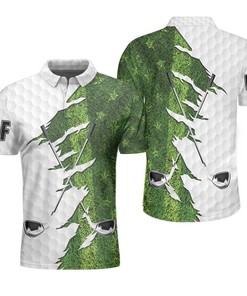 Golf Polo 3D All Over Printed Unisex Shirts for Goft Lovers