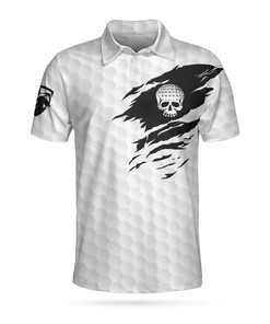 Golf Skull Polo 3D All Over Printed Unisex Shirts