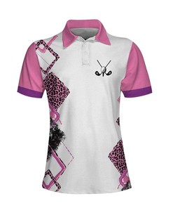 Golf With No Chance Of House Cleaning Or Cooking Short Sleeve Women Polo Shirt