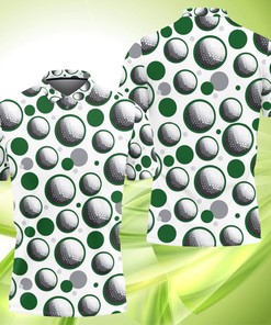 Golfball Golf Ball Sport Polo Shirt