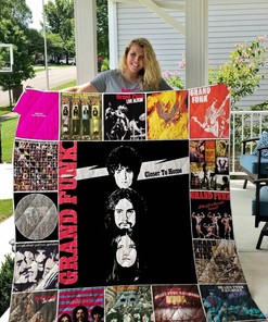 Grand Funk Railroad Personalized Quilt Blanket Bedding Set for Home Decoration and Gifts for Fans