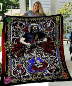 Grateful Dead Fans' Delight - Personalized Quilt Bedding Set