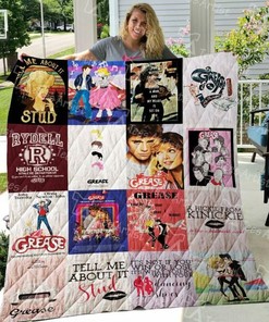 Grease Personalized Quilt Blanket Bedding Set - Perfect for Bedroom Decor and Family Gifts