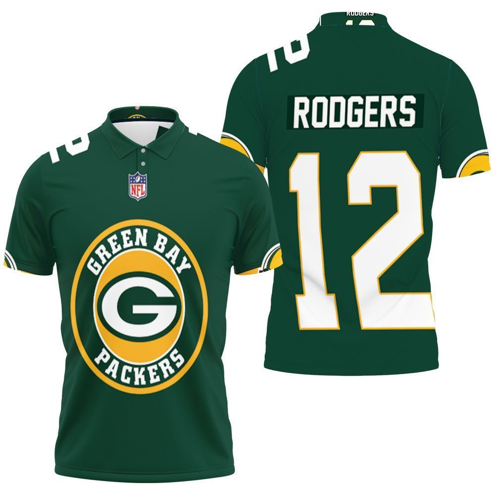 T-shirt Aaron Rodgers Green Bay Packers - Neuf Sans étiquette - Toutes Tailles - Coton Décontracté