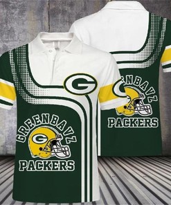 Green Bay Packers Casual Polo Shirt for Fans