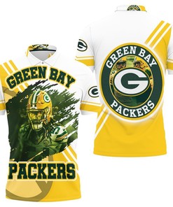Green Bay Packers James Crawford 54 For Fans 3D Polo Shirt