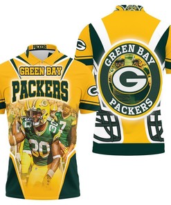 Green Bay Packers Logo Nfc North Champions Division Super Bowl 2021 3D Polo Shirt