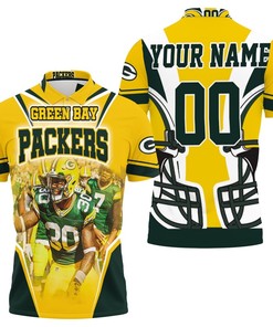 Green Bay Packers Logo Nfc North Champions Division Super Bowl 2021 Personalized Polo Shirt