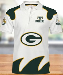 Green Bay Packers Polo Shirt Gift for Fans