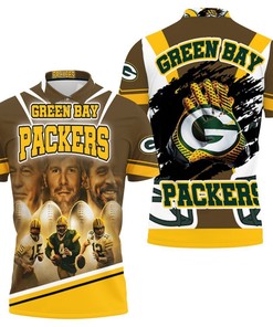 Green Bay Packers Qbs Bart Starr 15 Brett Favre 4 Aaron Rodgers 12 For Fans 3D Polo Shirt
