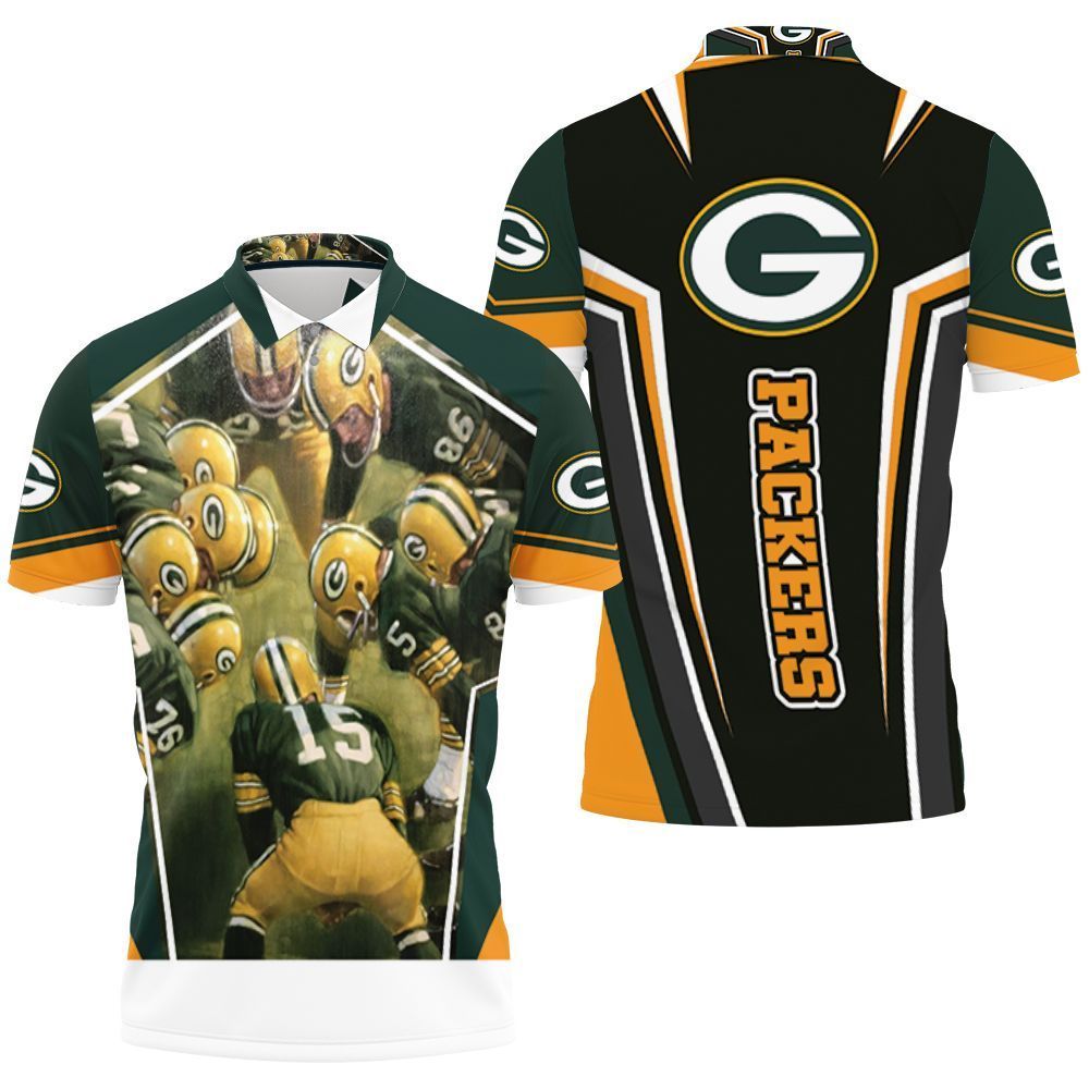 Green Bay Packers Teams Discussing Nfc North Division Champions Super Bowl 2021 3D Polo Shirt