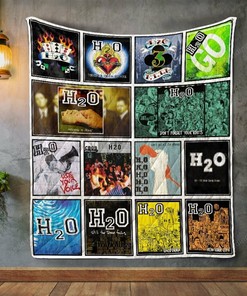 H2O Personalized Album Covers Quilt Blanket Bedding Set - Perfect for Home Decoration and Family Gifts
