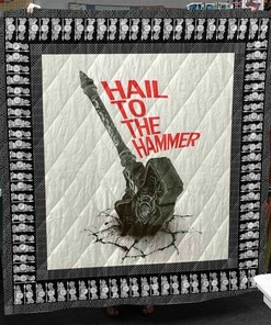 Hail To The Hammer Viking Personalized Quilt Bedding Set for Home Decoration and Gifts for Family