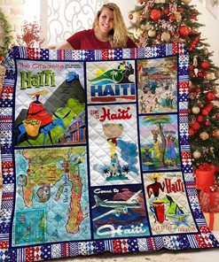 Haiti Quilt Bedding Set Bedroom Decor, Gifts for Family