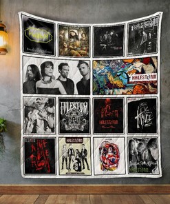 Halestorm Album Covers Quilt Bedding Set Blanket Bedroom Decor, Gifts for Family