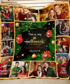 Hallmark Christmas Movie Quilt Bedding Set Perfect for Home Decor and Family Gifts