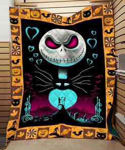 Halloween Quilt Blanket Bedding Set - Great for Bedroom Decor and Family Gifts