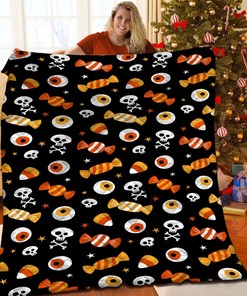 Halloween Quilt Blanket Set - Gifts for Family and Hobby