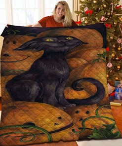 Halloween Quilt and Bedding Set - Gifts for Family and Hobby