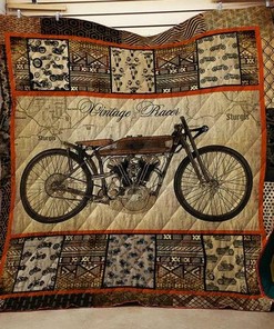 Handcrafted Motorcycle Washable Quilt Bedding Set - Great for Bedroom Decoration and Family Gifts
