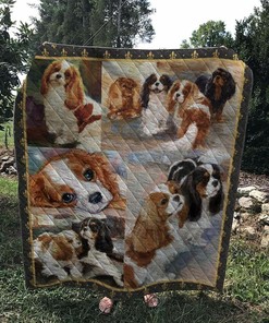 Happy Camper With Camp Rules Personalized Quilt Bedding Set for Bedroom Decor and Family Gifts