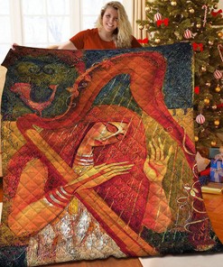 Harp Quilt Bedding Set Bedroom Decor, Gifts for Family