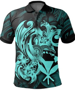 Hawaii Turtle Polo Shirt, Kanaka Maoli Hibiscus Golf Shirt