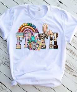 He Is Risen Christian Easter T-Shirt, Easter Cross Tee, Faith Easter Day Shirt