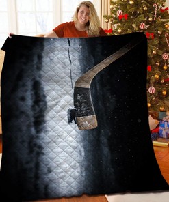 Hockey Quilt Bedding Set Bedroom Decor for Family