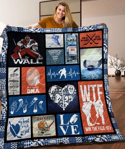 Hockey Quilt Bedding Set Bedroom Decor for Housewarming Gifts