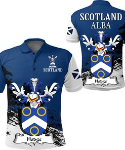 Hodge Scottish Family Crest Scotland Special Polo Shirt - Golf Shirt