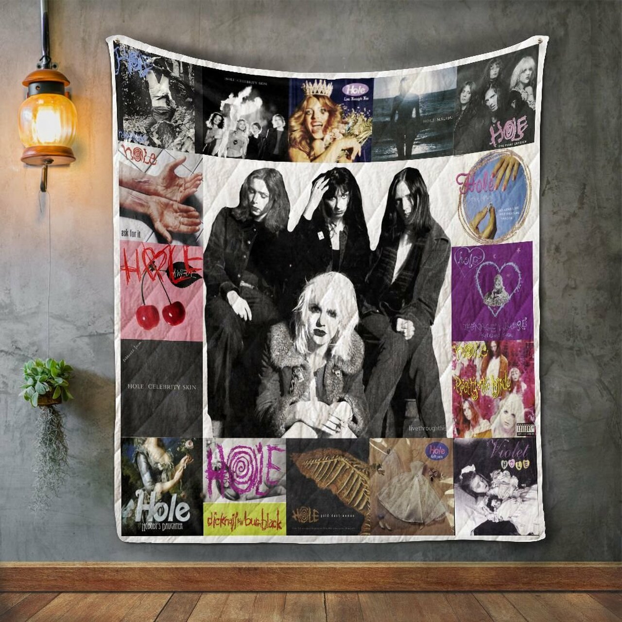 Hole Album Covers Personalized Quilt Bedding Set for Home Decoration and Gifts for Family