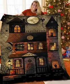House Of Witch Quilt Bedding Set for Bedroom Decoration and Gifts for Fans