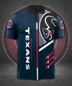 Houston Texans 3D Polo Shirt Gift for Fans