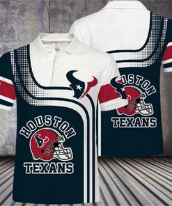 Houston Texans Casual Polo Shirt Gifts for Fans
