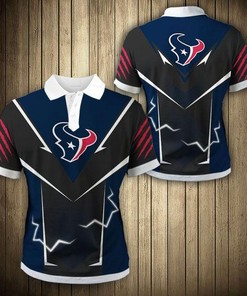 Houston Texans Flame Polo Shirt