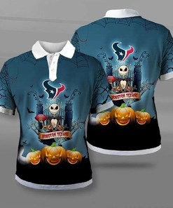 Houston Texans Halloween Polo Shirt