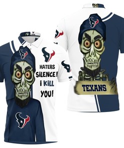Houston Texans Haters I Kill You 3D Polo Shirt
