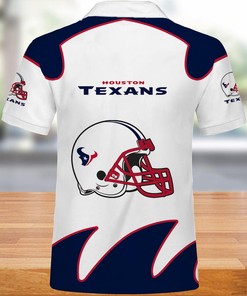 Houston Texans Polo Shirts White