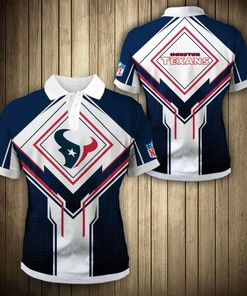 Houston Texans Square Lattice Polo Shirt