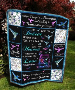 Humming Bird Skip Rope Song Quilt Blanket Bedding Set for Home Decoration and Family Gifts