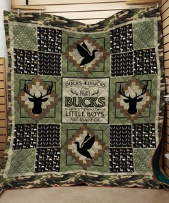 Hunting Quilt Bedding Set Bedroom Decor Gifts for Family