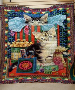 I Am A Cat Persion Custom Quilt Bed Set Blanket for Bedroom Decoration and Gifts for Fans