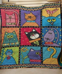 I Am Cat Quilt Bedding Set Bedroom Decor, Gifts for Family