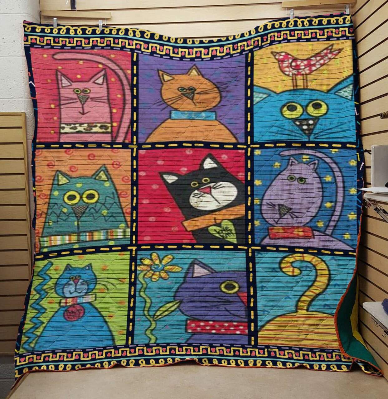 I Am Cat Quilt Bedding Set Bedroom Decor, Gifts for Family