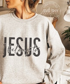 I Belong to Jesus Christian T-Shirt with Baptism Design
